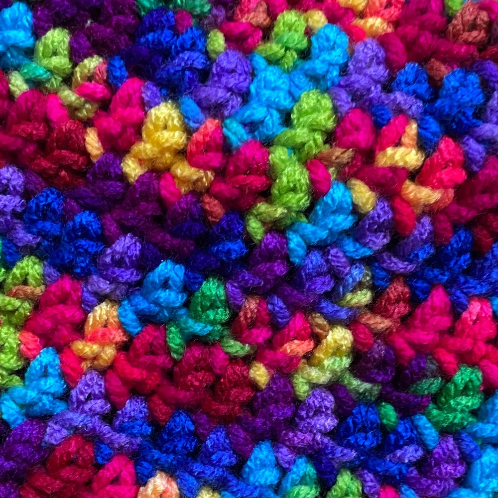 Colorful Crochet Beanie - Picture 6 of 7
